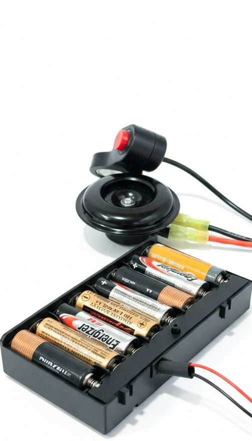 Battery Powered Horn V1 [With a Switch]