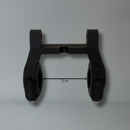 Wide style light mount (7/8 bars)
