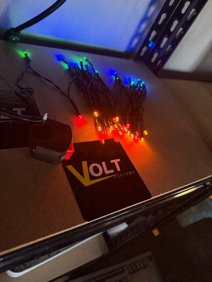 Battery Powered Christmas Light Kit ALL BIKES!!