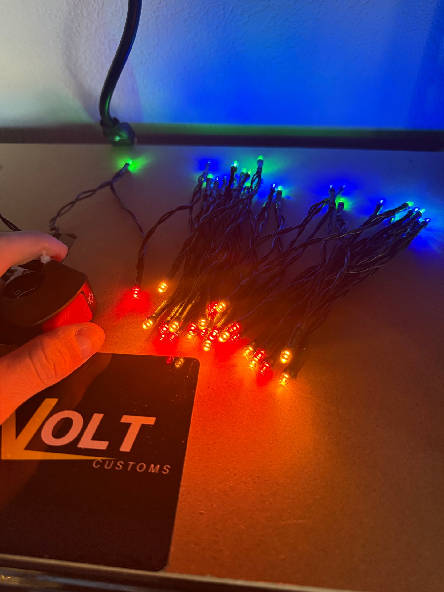 Battery Powered Christmas Light Kit ALL BIKES!!