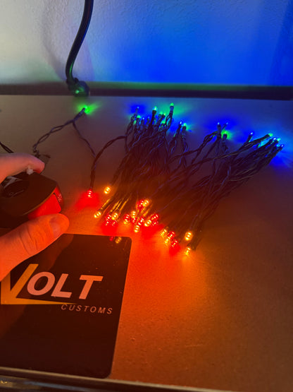 Battery Powered Christmas Light Kit ALL BIKES!!