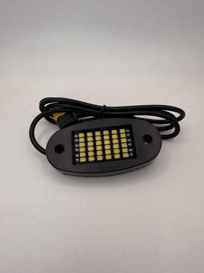 Rocklight V1 installed showing LED glow effect