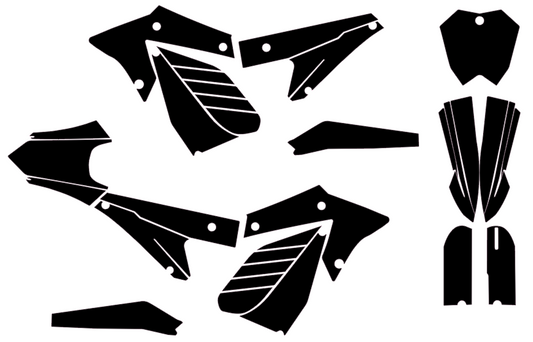 Rtr side plastic decals
