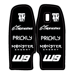 Yozma IN-10 fork gaurd decals
