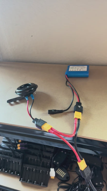 Battery Powered Ebike Horn — 105dB, Universal Fit